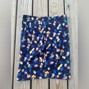 The Limited Pencil Skirt sz 6 women Business professional Knee‎ Length Blue
